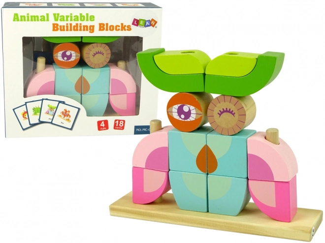 Kreative 3D Holzpuzzle Eule