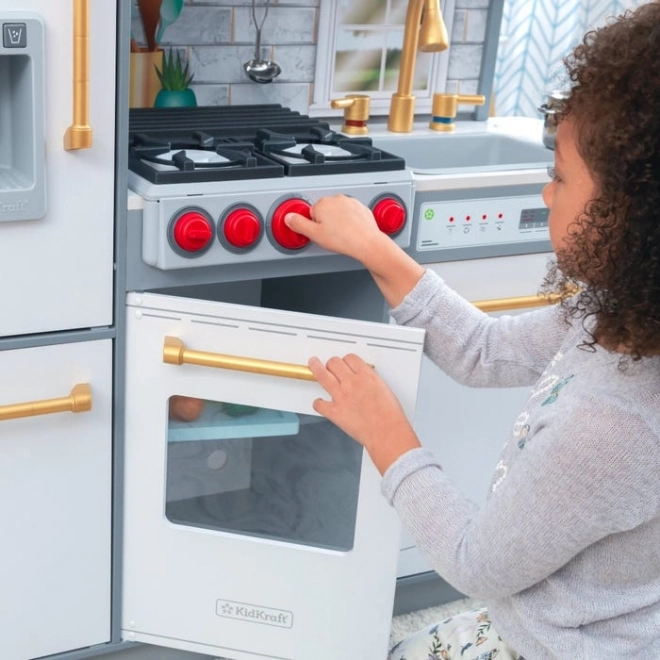 KidKraft Hölzerne Küche Uptown Elite weiß