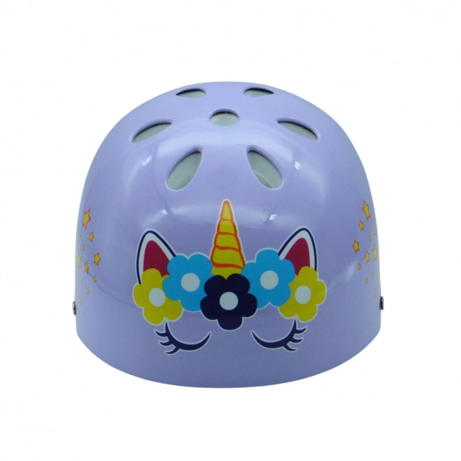 Einhorn Helm Lila Größe M