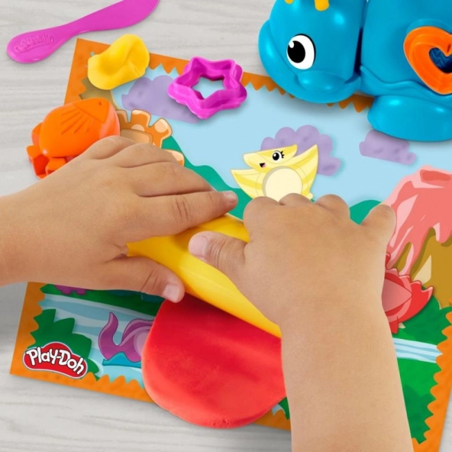 Play-Doh Formen und Farben Dino