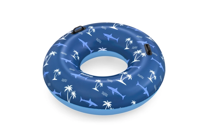 Schwimmring Haie Blau 119 cm – Palmen und Haie