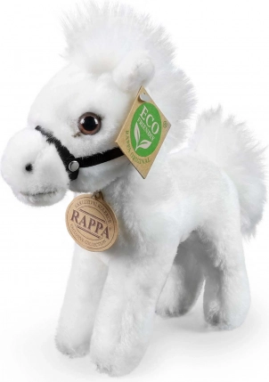RAPPA Plüschpferd weiß 20 cm eco‑friendly