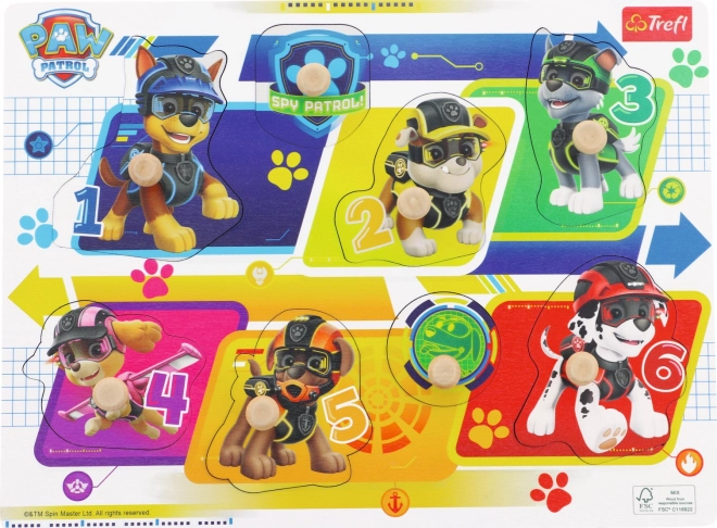 Holz-Puzzle PAW Patrol: Spione