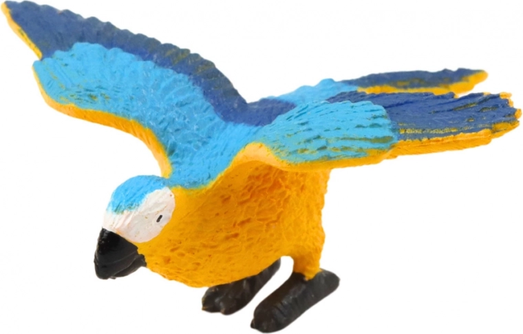 Fünf verschiedene Vogelfiguren