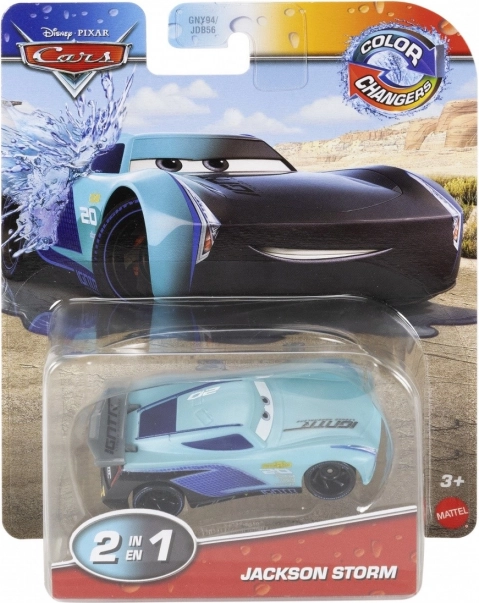 Fahrendes Auto Jackson Storm, das die Farbe wechselt