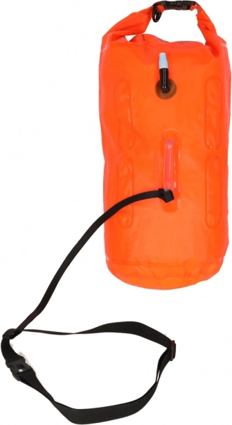Schwimm-Rettungsboje mit 20l Trockenfach und Pfeife