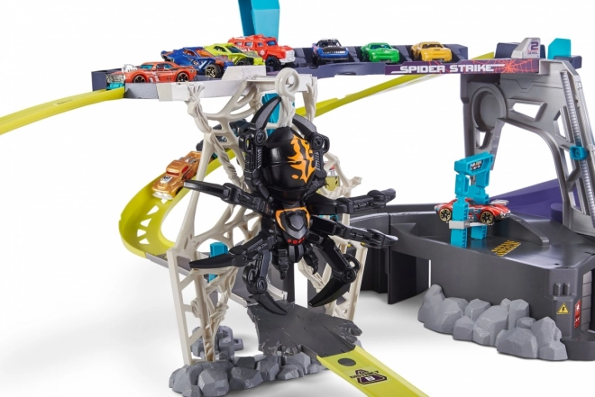 Große interaktive Spinne