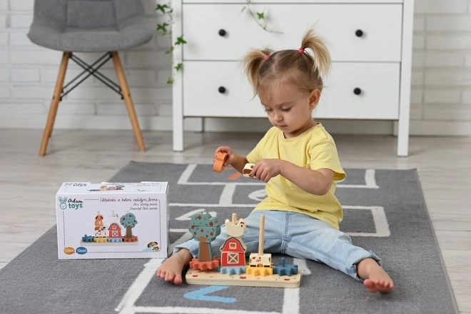 Bauernhof Zahnrad Puzzle