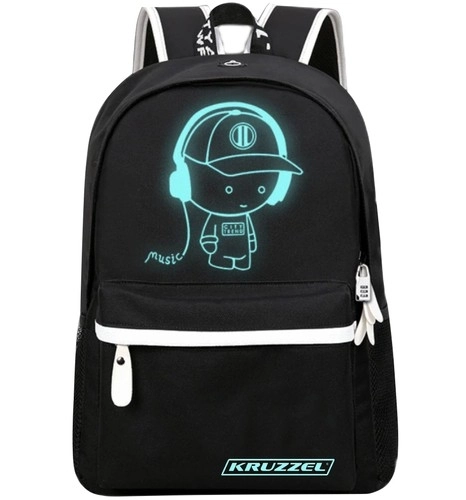 Reflektierende USB-Rucksack von Kruzzel