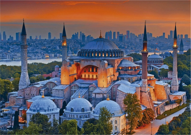 Puzzle Blaue Moschee, Istanbul 1000 Teile