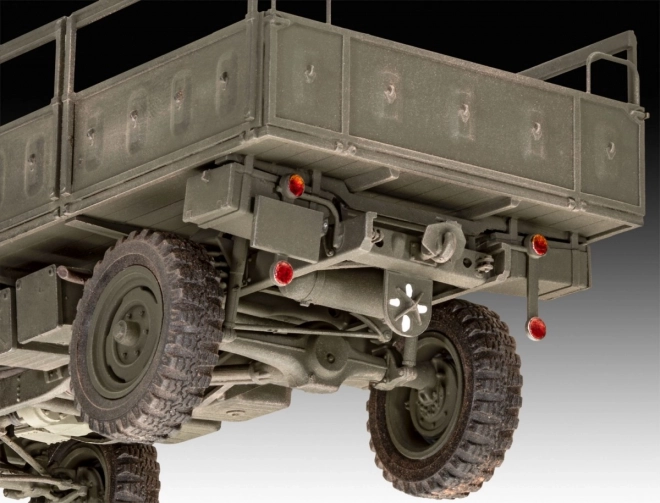Plastikmodellfahrzeug UNIMOG 404 S 1/35