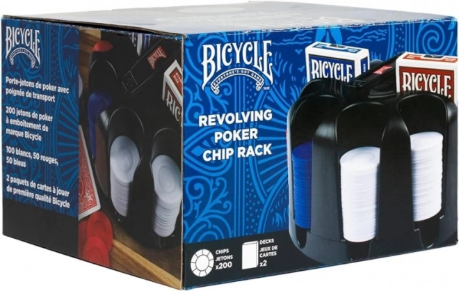 Poker Chip Rack mit 200 Chips - BICYCLE