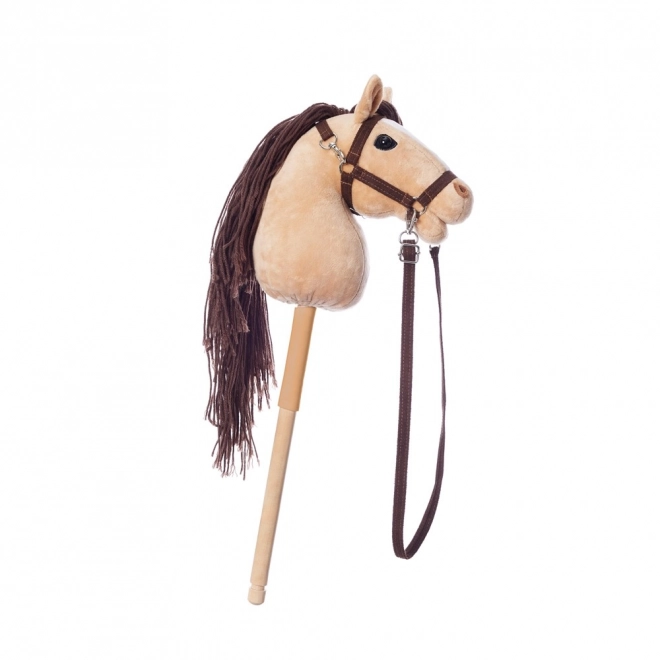 Hobbyhorse auf Stab Beige, Modell A4