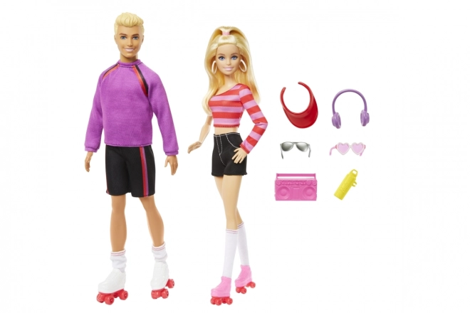 Barbie Fashionistas Barbie und Ken auf Rollschuhen