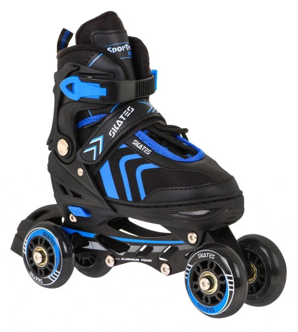 Multifunktionale Kinderskates 4-in-1 Blau Größe 39-43 – blau