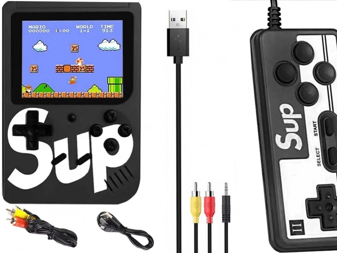 Mini Retro-Spielekonsole mit 400 Spielen