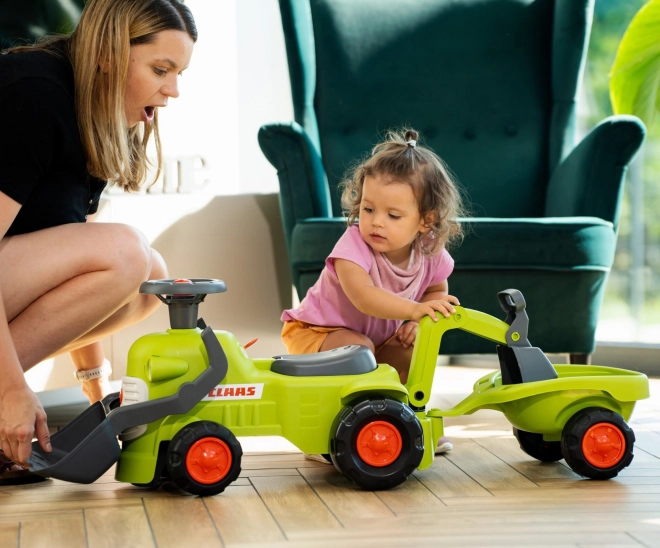 Falk Traktor mit Anhänger und Schaufel