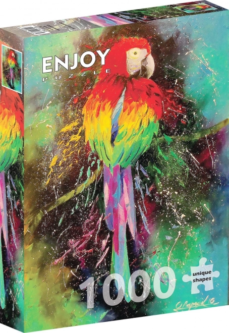 Puzzle bunter Papagei 1000 Teile