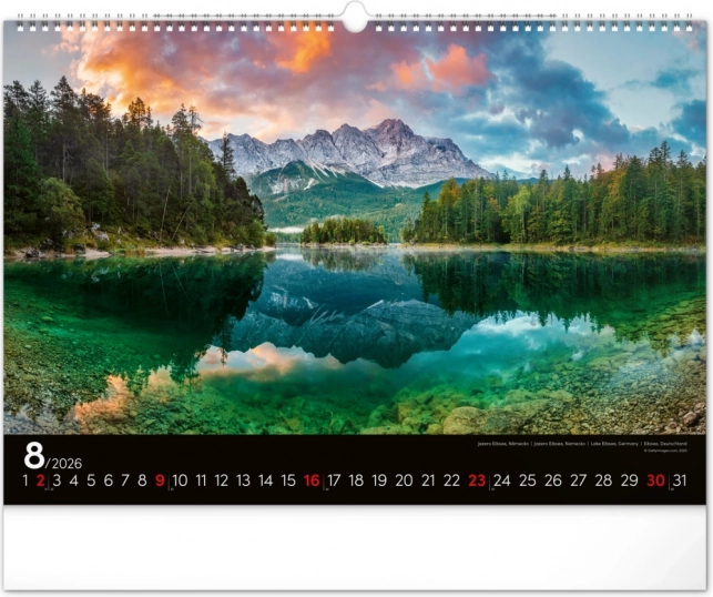 Wandkalender Landschaften 2026