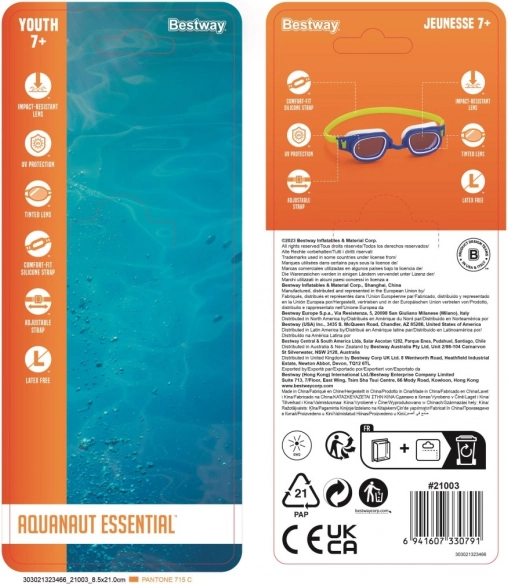 Aquanaut Schwimmbrille für Kinder