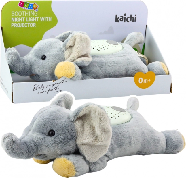 Plüschelefant mit Projektor und Sound