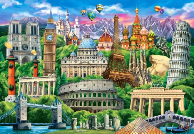 Puzzle Architektur 1000 Teile