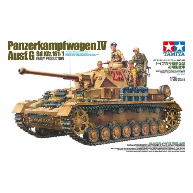 Deutsches Panzermodell Panzerkampfwagen IV Ausf.G