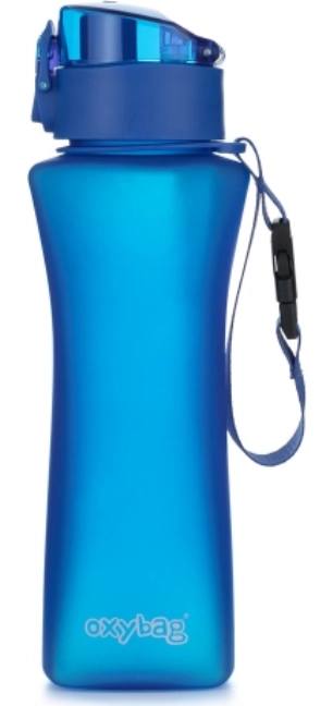 Wasserflasche OXY TWiST 550 ml blau-matt