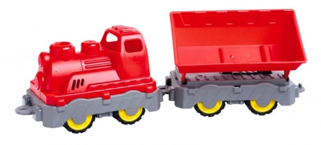 Big Power Worker Mini Zug mit Waggon 45 cm