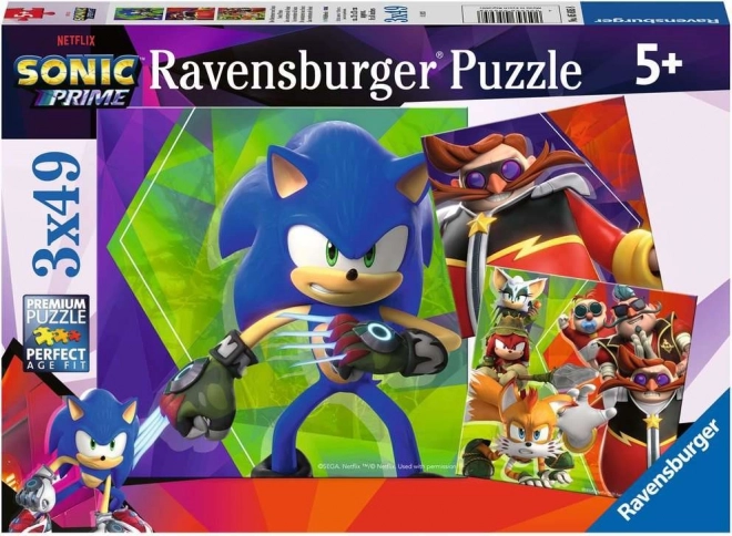 Sonic Prime Puzzle 3x49 Teile