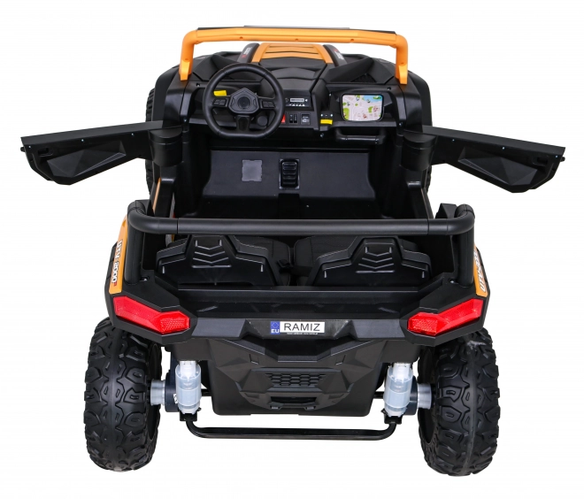 Buggy ATV Racing pro 2 Kinder + Antrieb 4x4 + Fernsteuerung + langsamer Start + MP3 LED – Gold