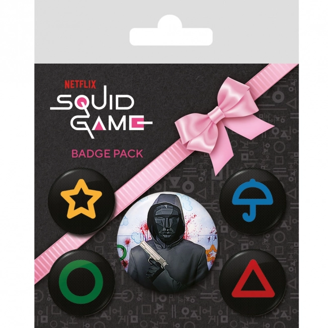 Squid Game Abzeichen Set