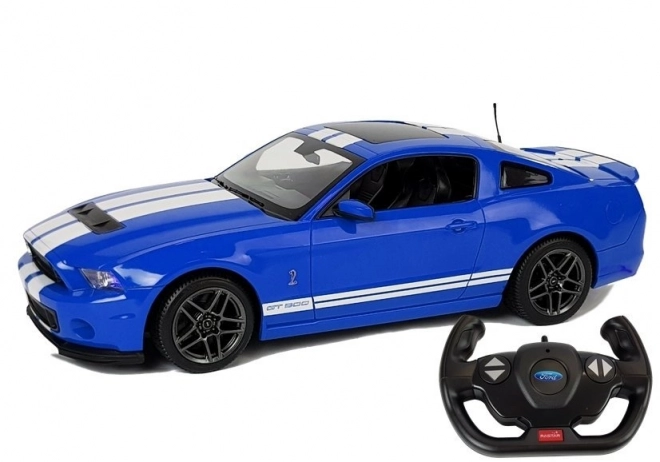 Ferngesteuertes Auto Ford Shelby GT500 Rastar im Maßstab 1:14 blau