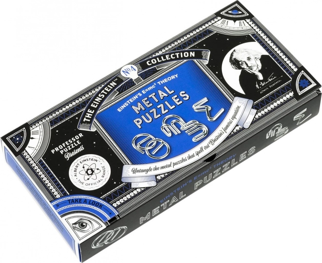 Professor Puzzle Rätsel Albert Einstein Nr. 4: Metallpuzzles