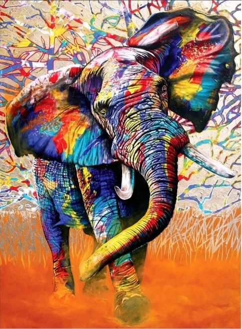 Puzzle Afrikanische Farben 1000 Teile