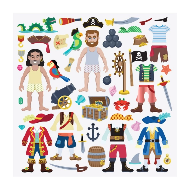Reiche Piratenmotive
