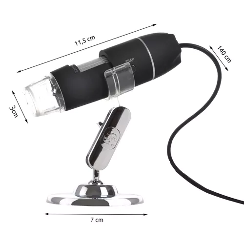 USB Digitales Mikroskop mit 1600-facher Vergrößerung