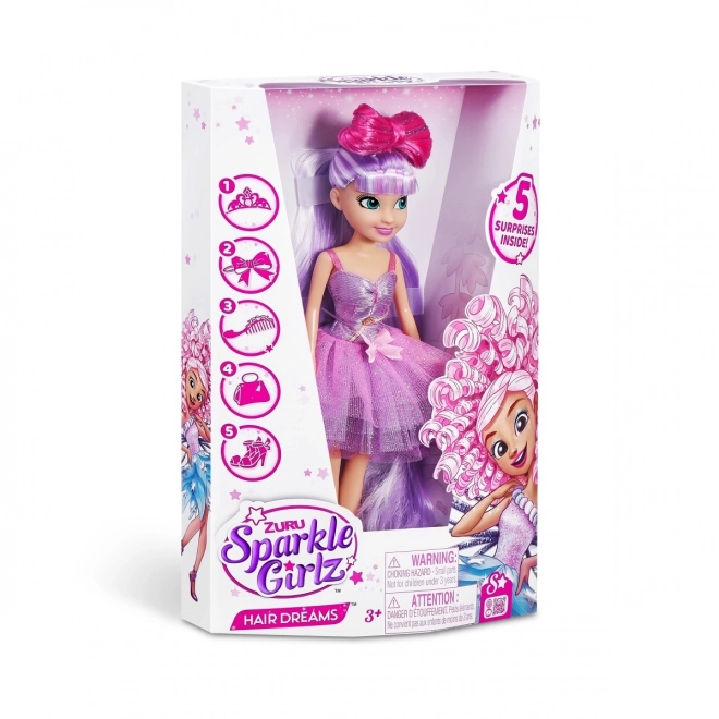 Sparkle Girlz Traumhafte Styles Puppe 26,5 cm