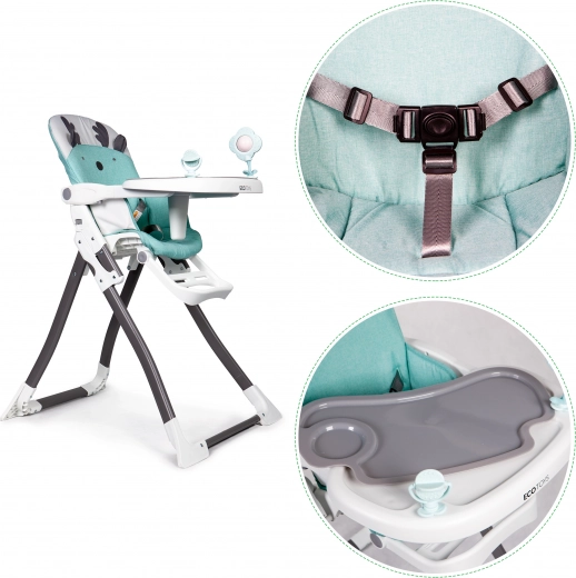 Zweiteiliges Tablett zum Essen und Spielen