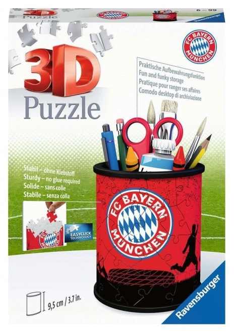 FC Bayern München 3D Puzzle-Stiftehalter von Ravensburger