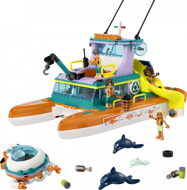 Lego Friends Meer Rettungsboot