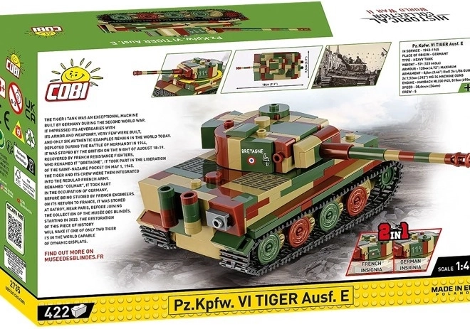 Modell Pz.Kpfw. VI Tiger Ausf. E 1:48