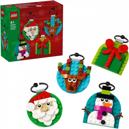 LEGO Iconic Kollektion Weihnachtsanhänger