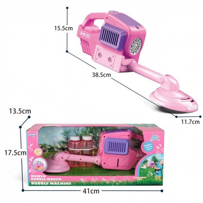 Woopie Seifenblasenmaschine Kosiarka in Rosa