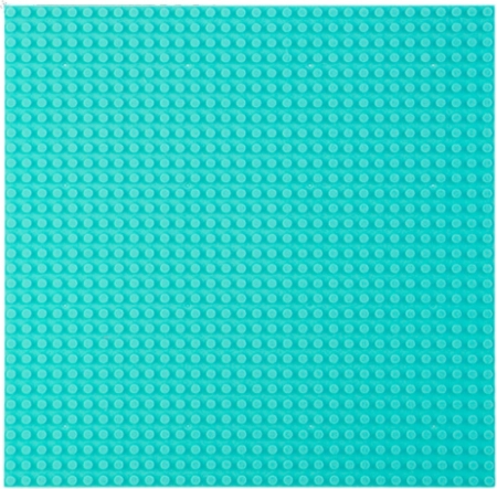 Bauplatte für Bausteine hellblau 40x40 cm