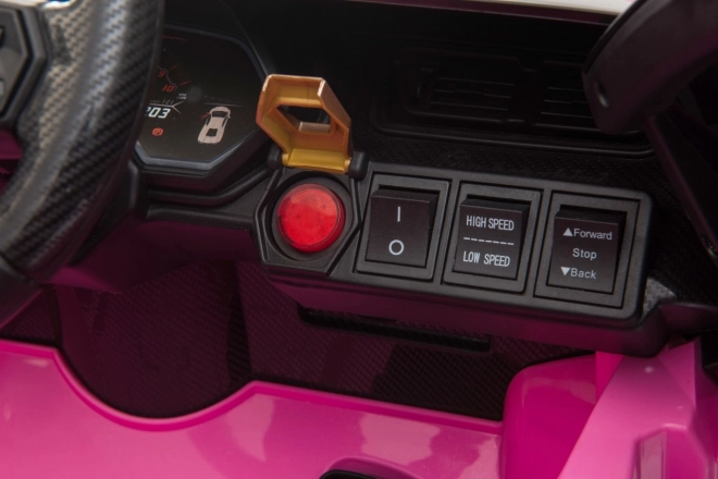 Lamborghini SIAN Kinderauto mit Batterie und Fernbedienung – Rosa