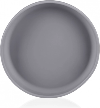 Silikonteller mit Rutschfestigkeit Dove Grey