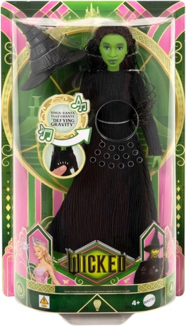 Mattel Singende Puppe Elphaba aus dem Film Wicked - Defying Gravity