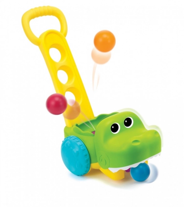 Kroko Staubsauger mit Bällen