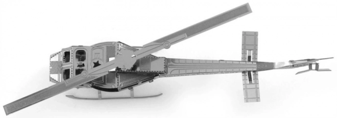 3D-Puzzle Metallhubschrauber Bell UH-1 Huey